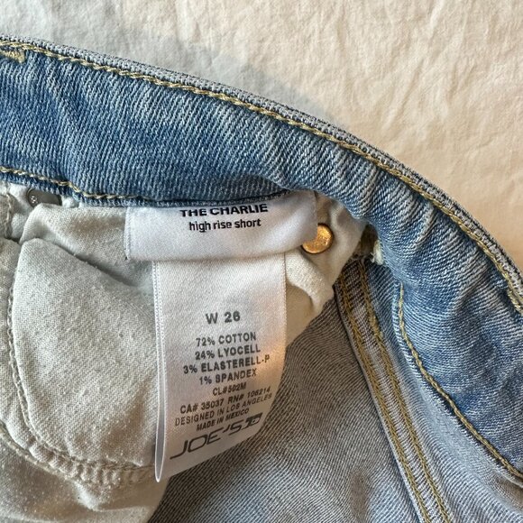 Joe's Jeans Women's Charlie High Rise Jean Short size 26 - Picture 5 of 5